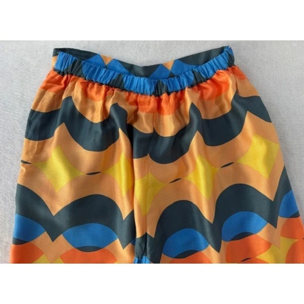 Talulah Women's Wide-leg Palazzo‎ Pants MED Boho Chic Funky Unique - Picture 6 of 12